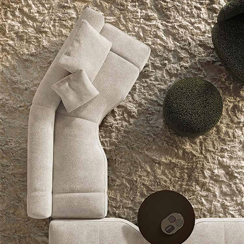 minotti yves sofa in situ
