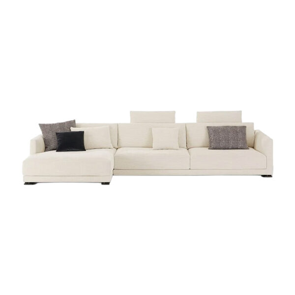 poliform bristol sofa with headrests