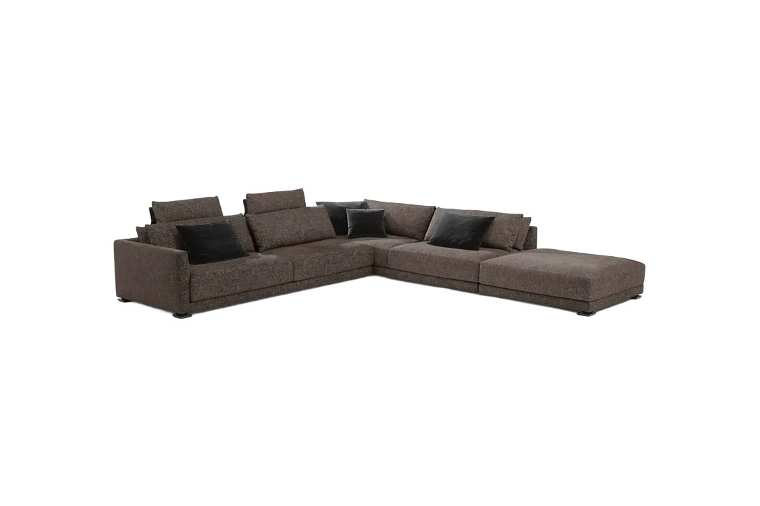 poliform bristol sectional sofa