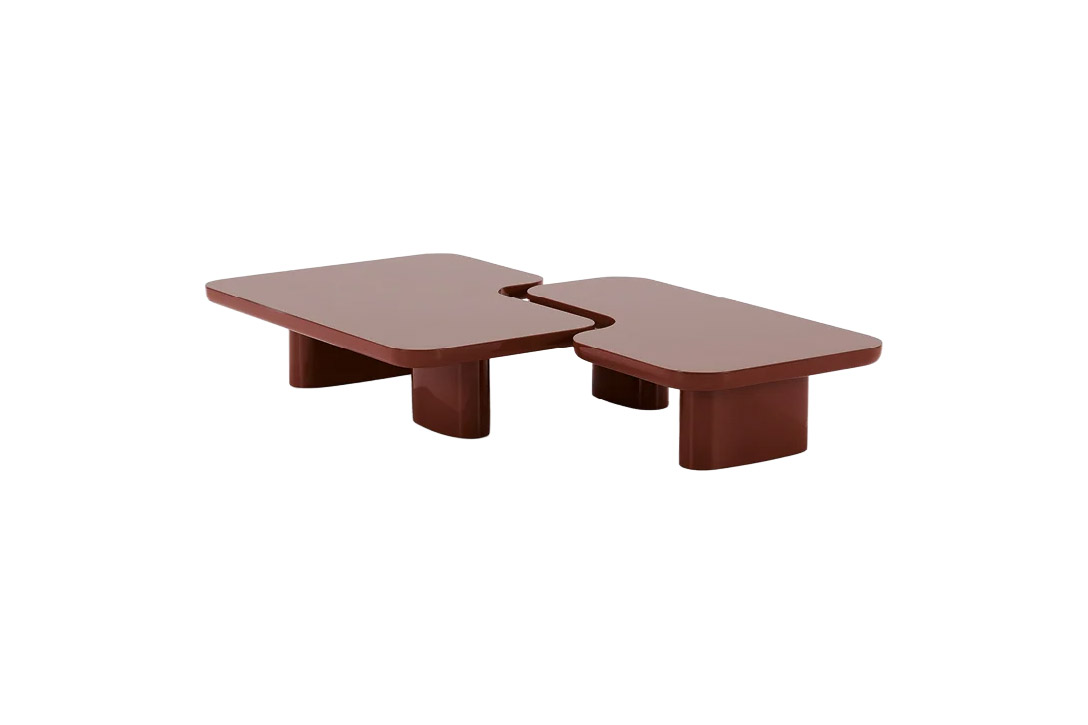 poliform ernest coffee table in lacquer
