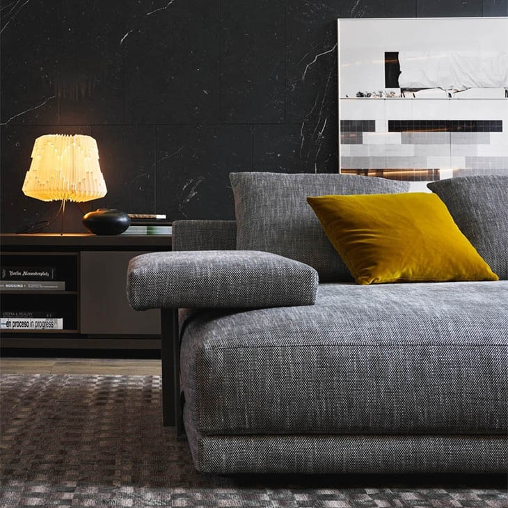 poliform bristol sofa in situ
