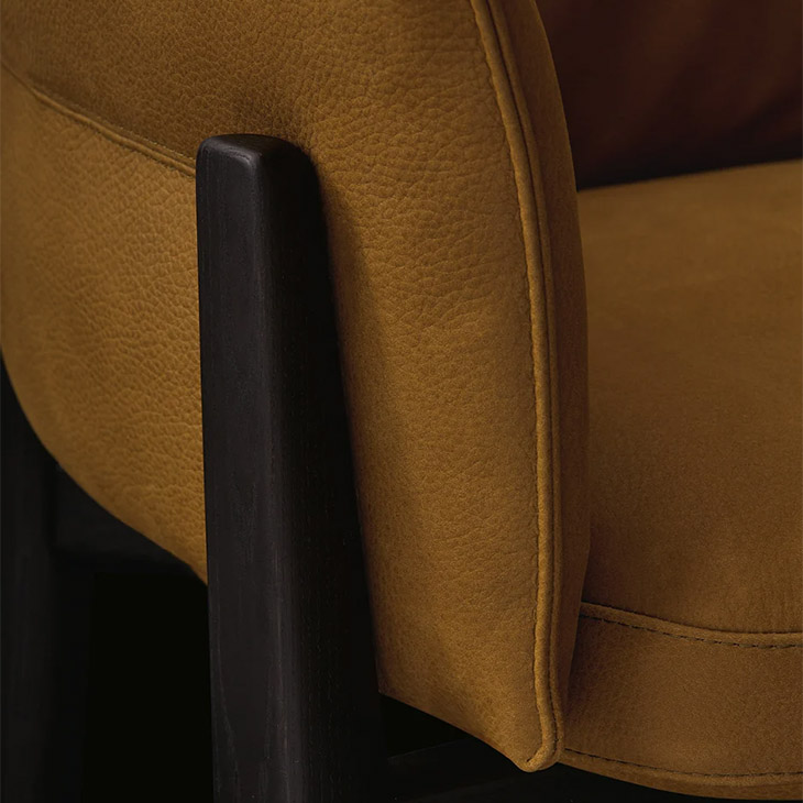 poliform leopold dining chair detail