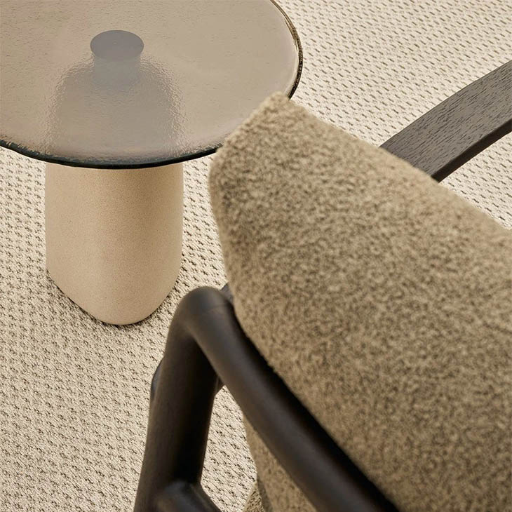 poliform strata outdoor side table in situ