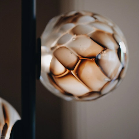 bocci 118.6 stem floor lamp in situ
