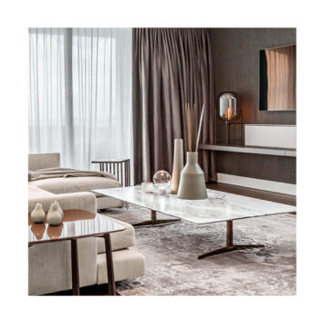 Fly Coffee Table, Calacatta Gold Marble