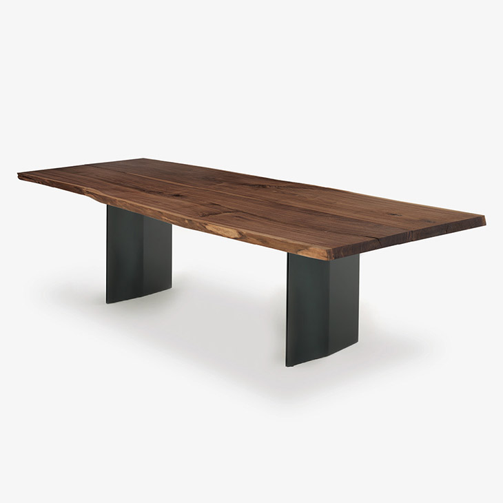 riva 1920 sky natura plank dining table