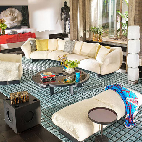 cassina mon-cloud sofa in situ
